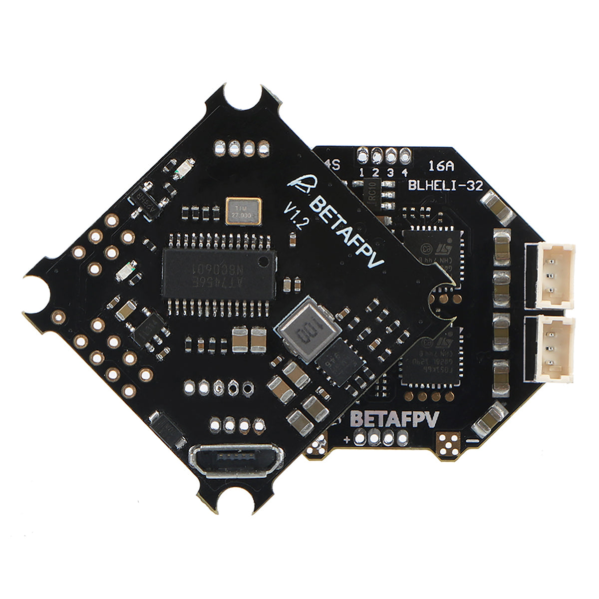 BetaFPV F4 Brushless Flight Controller and ESC (BLHeli_32)