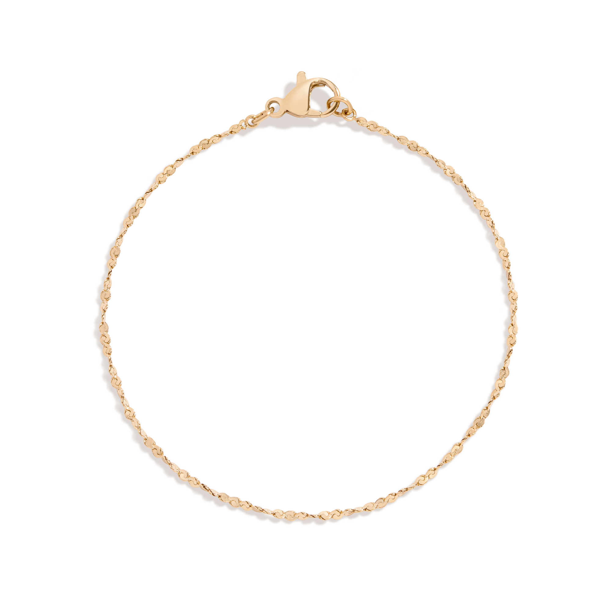 Auratenewyork Unbreakable Barely There Chain Bracelet