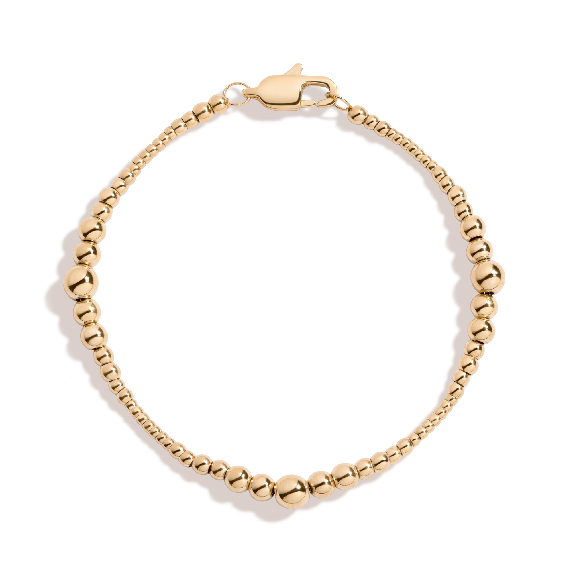 Auratenewyork Graduated Ball Chain Bracelet