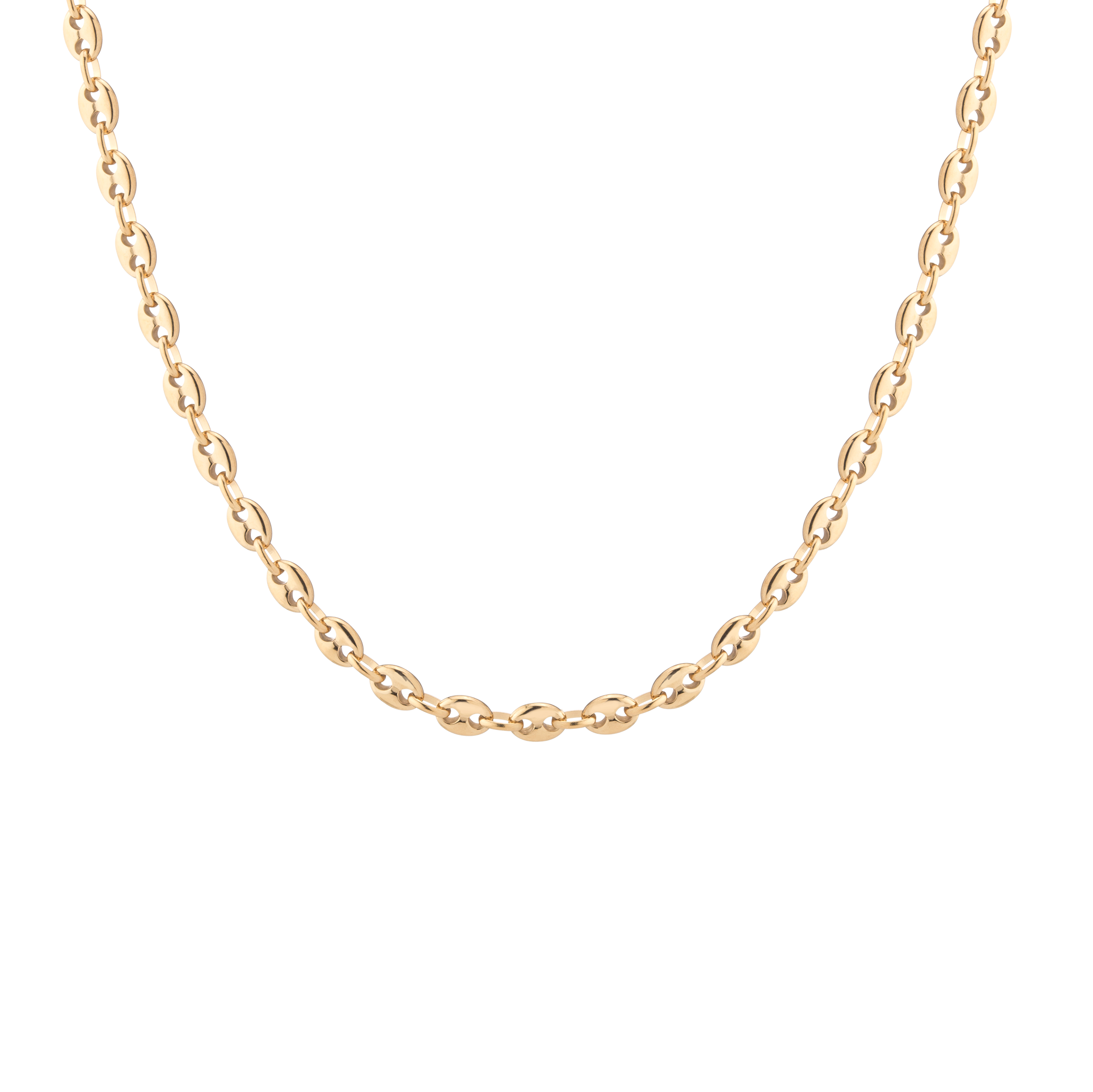 Auratenewyork Puffed Mariner Chain Necklace