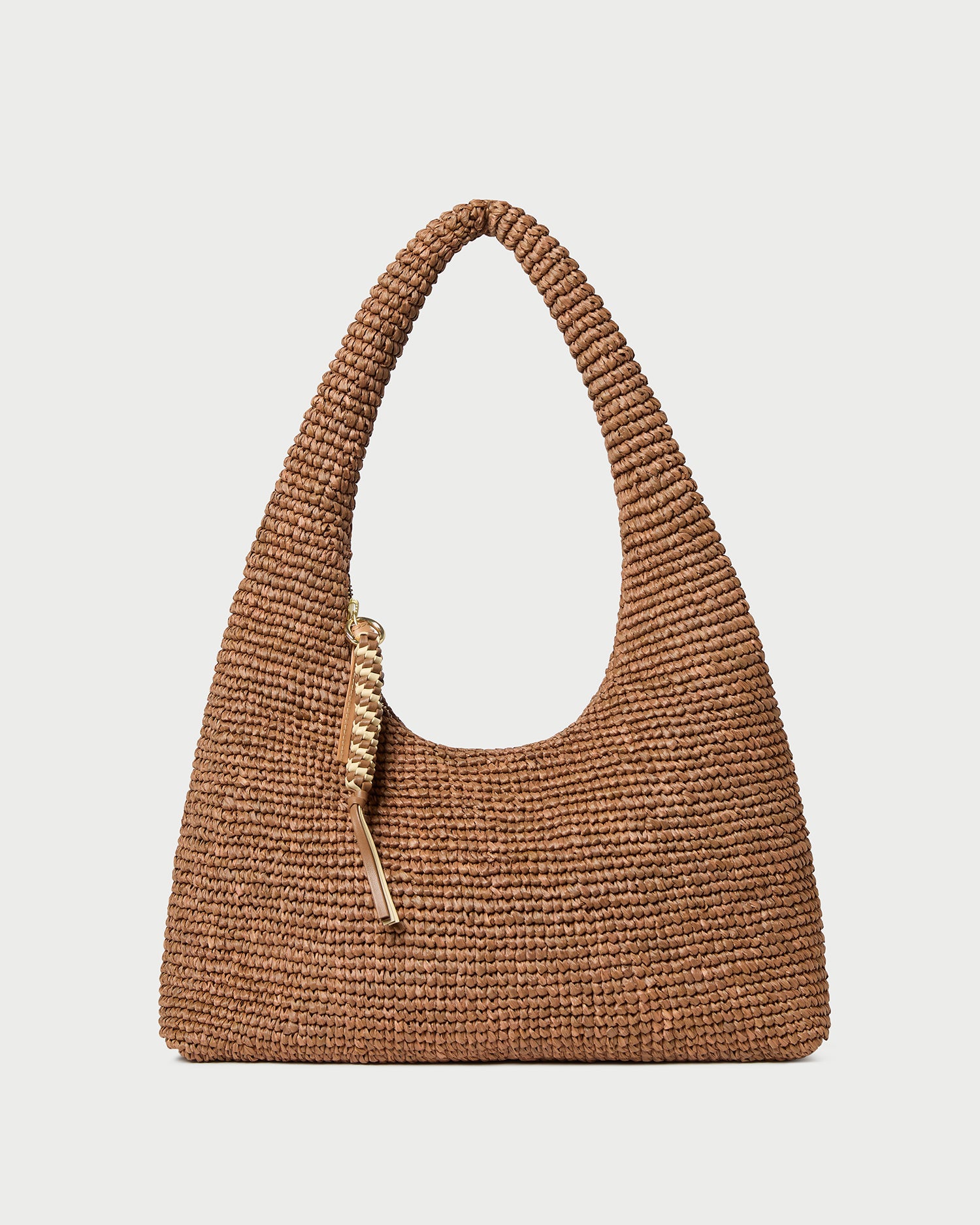 Loeffler Randall Willow Brown Woven Hobo Bag