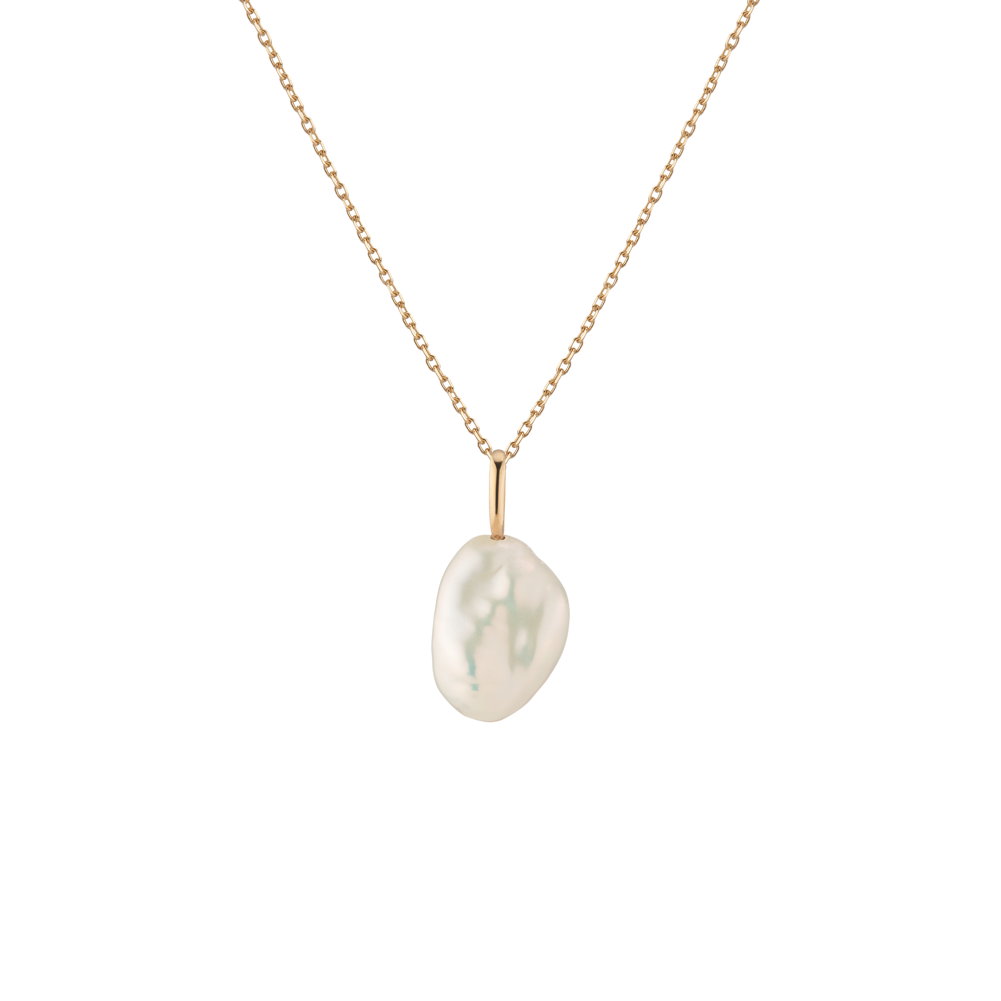 Auratenewyork Baroque Pearl Pendant Necklace