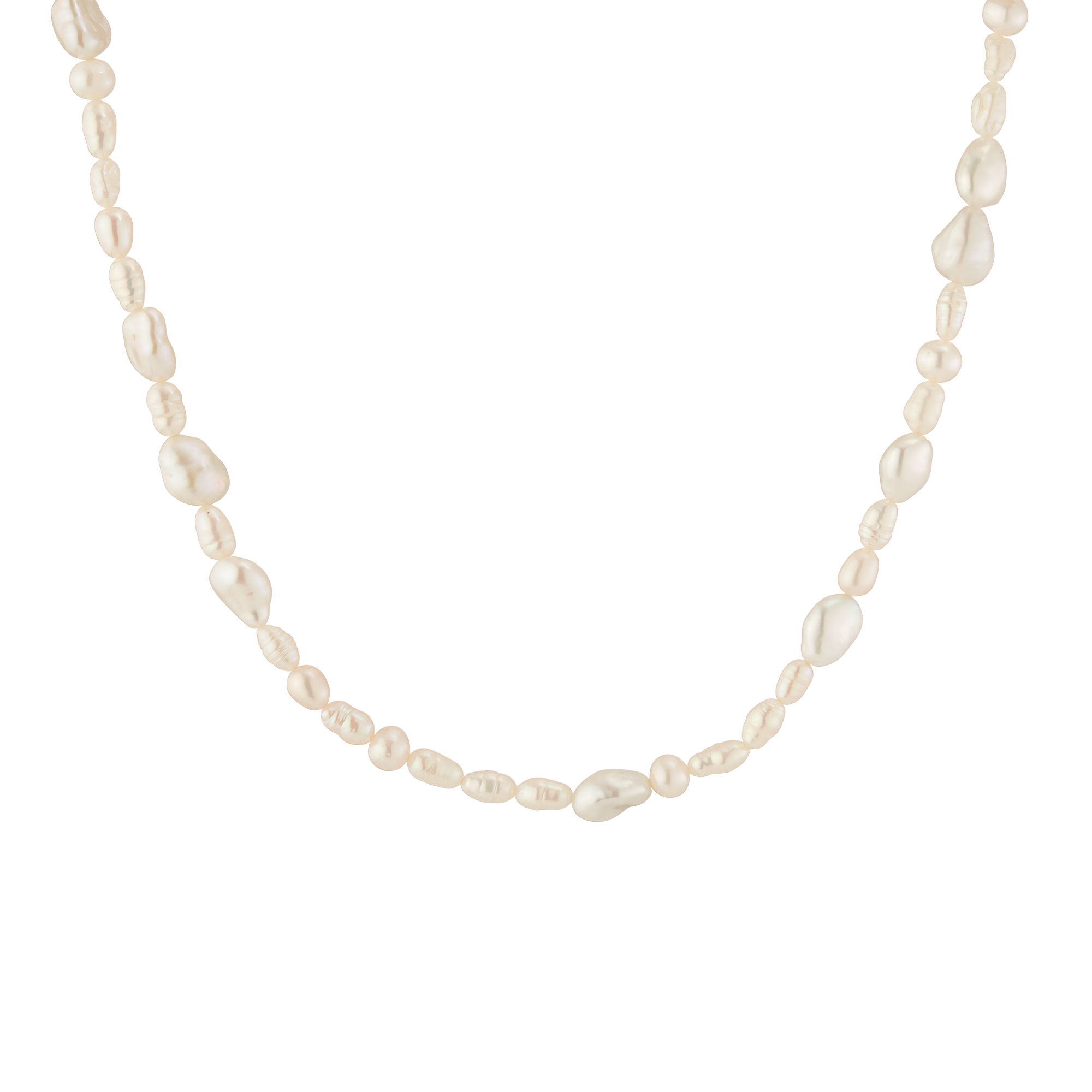 Auratenewyork Baroque Pearl Choker Necklace