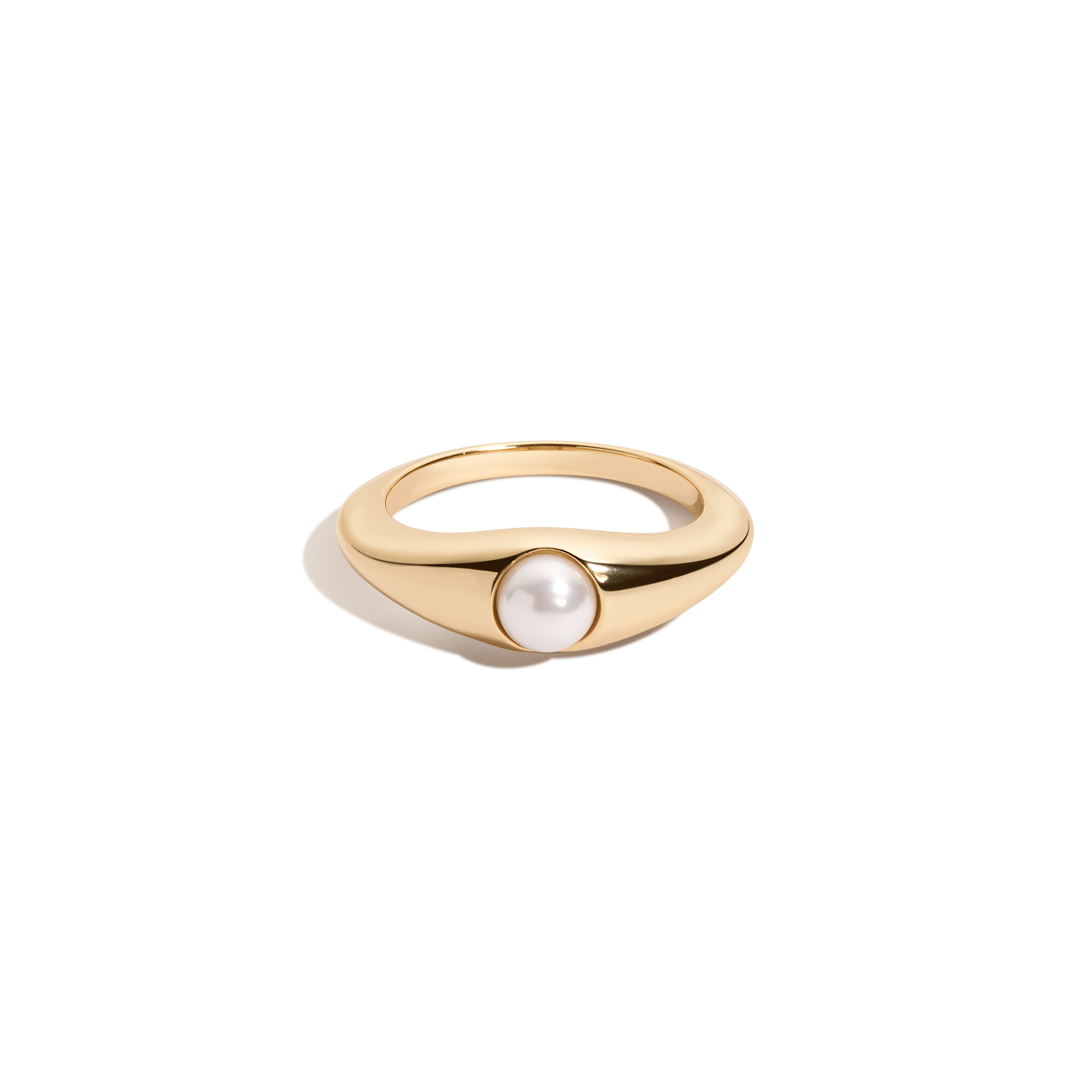 Auratenewyork Pearl Bud Ring