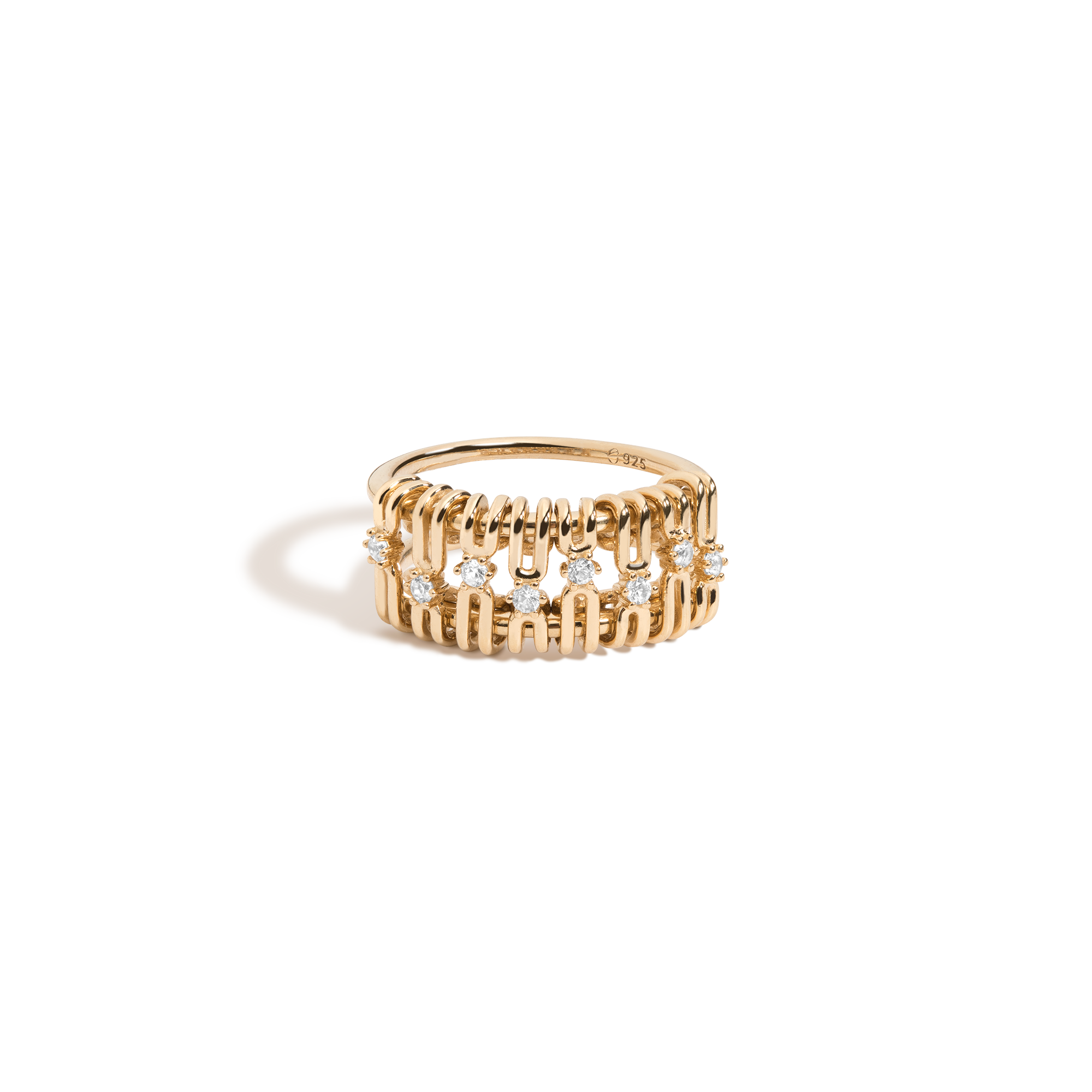 Auratenewyork Aurate x Frye: Kinetic Spur Ring