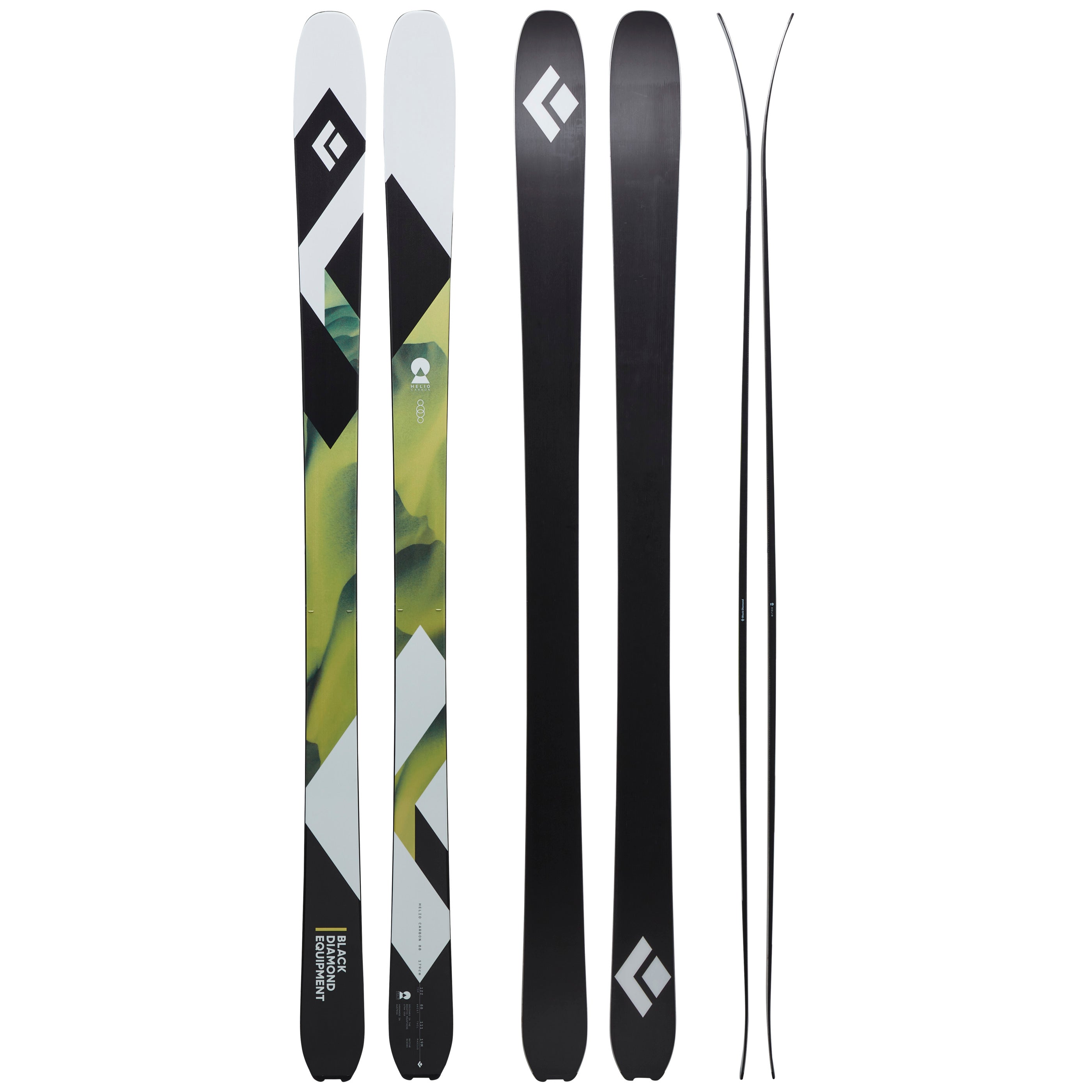 Black Diamond HELIO CARBON 88 SKIS - Past Season