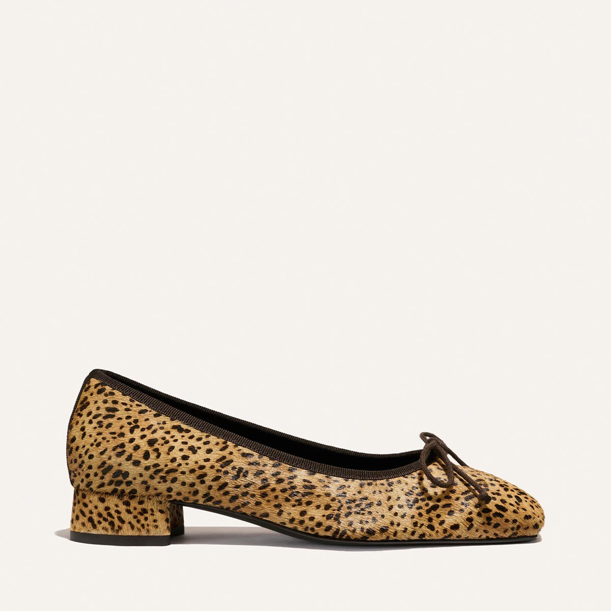 Margaux The Ada - Tan Mini Cheetah Haircalf