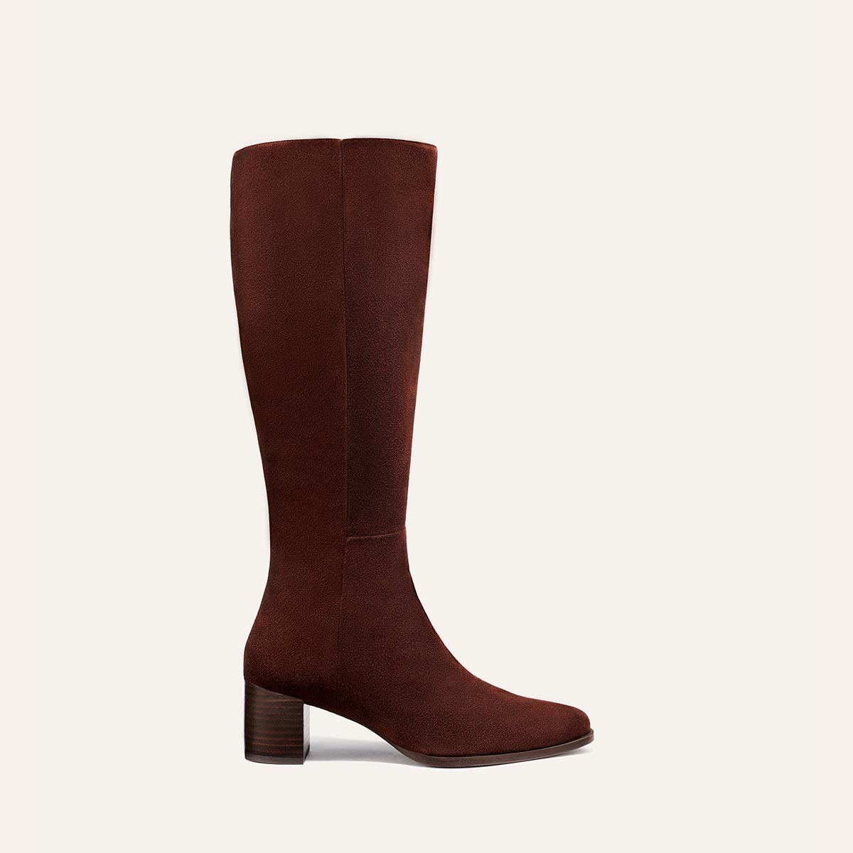Margaux The Uptown Boot - Chocolate Suede