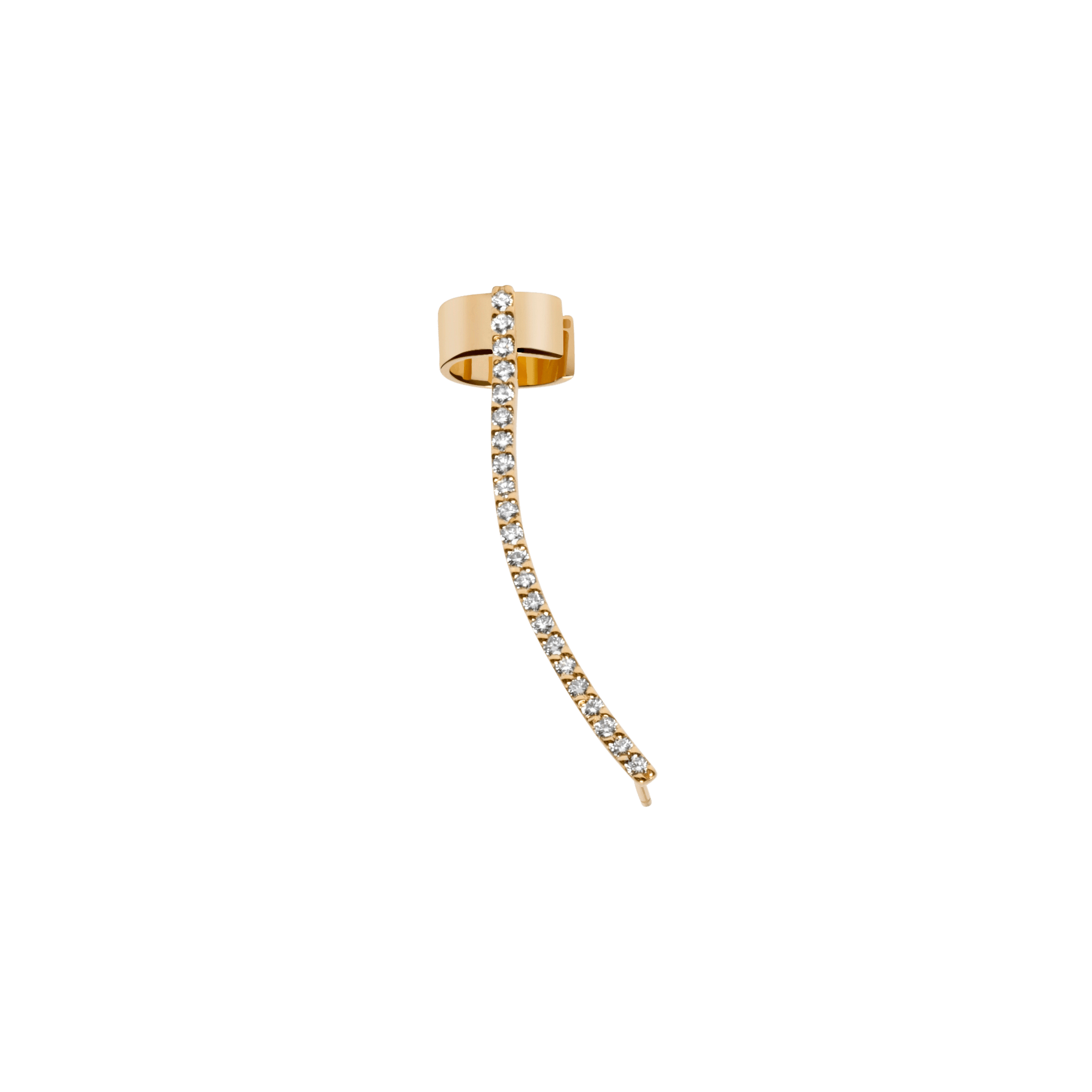 Auratenewyork Archival Path Ear Climber Cuff