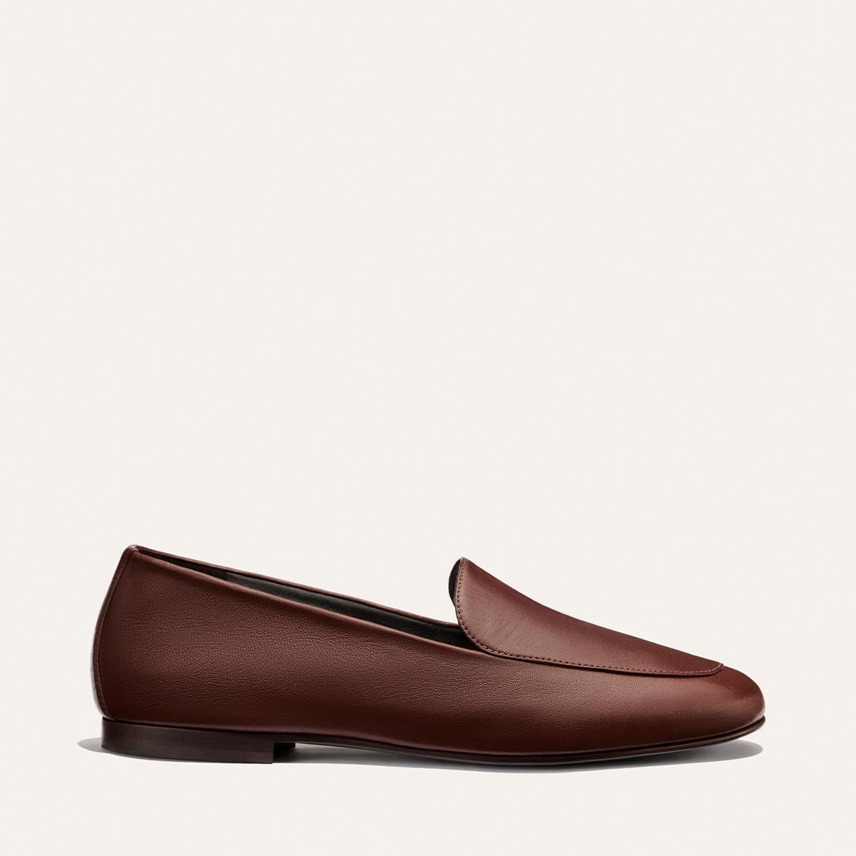 Margaux The James Loafer - Mahogany Nappa