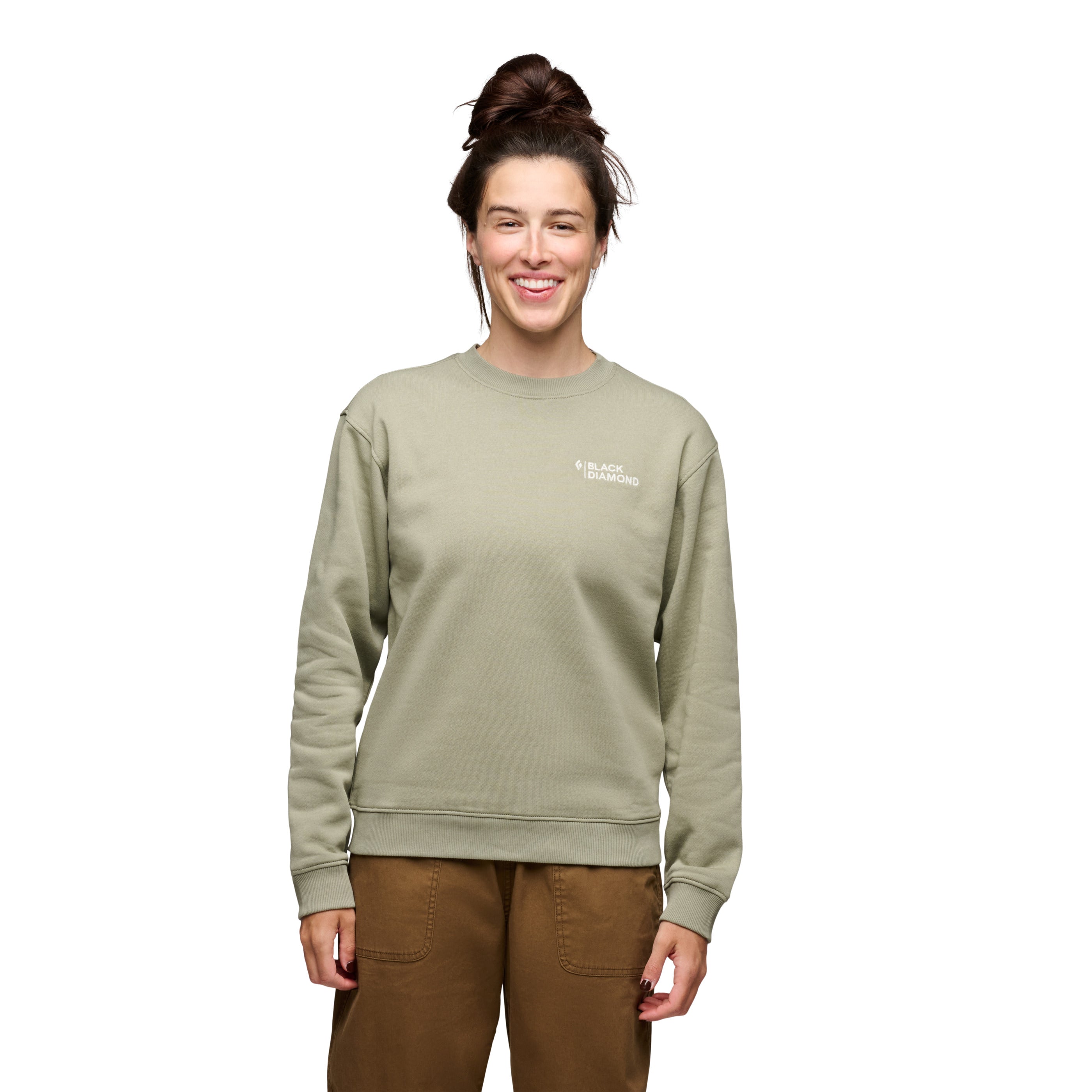 Black Diamond Women's Mini Stacked Crewneck