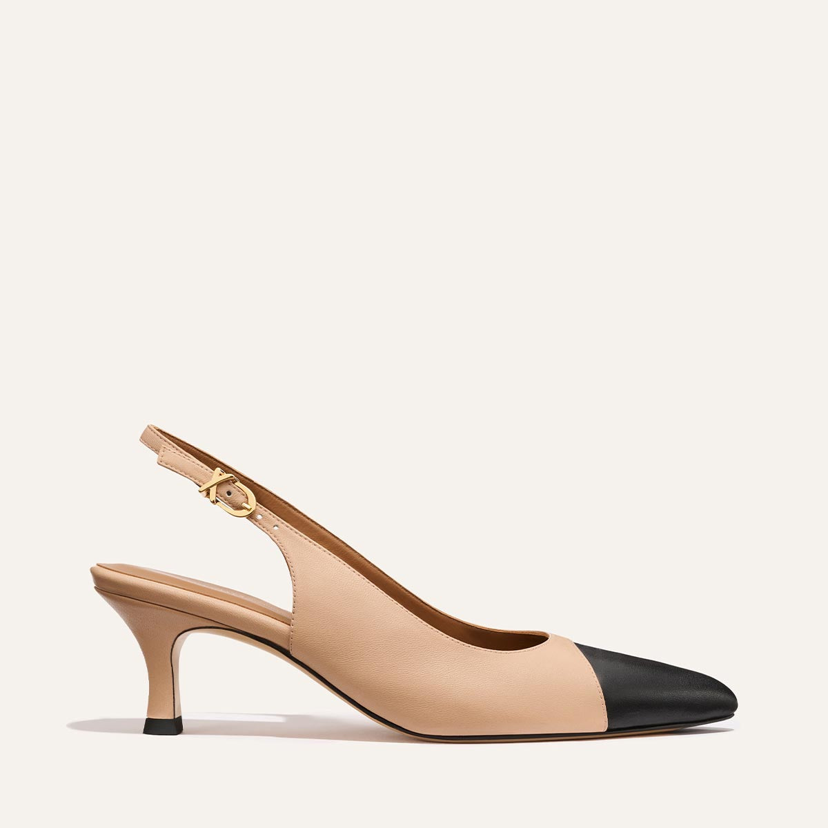 Margaux The Colette - Dune and Black Nappa