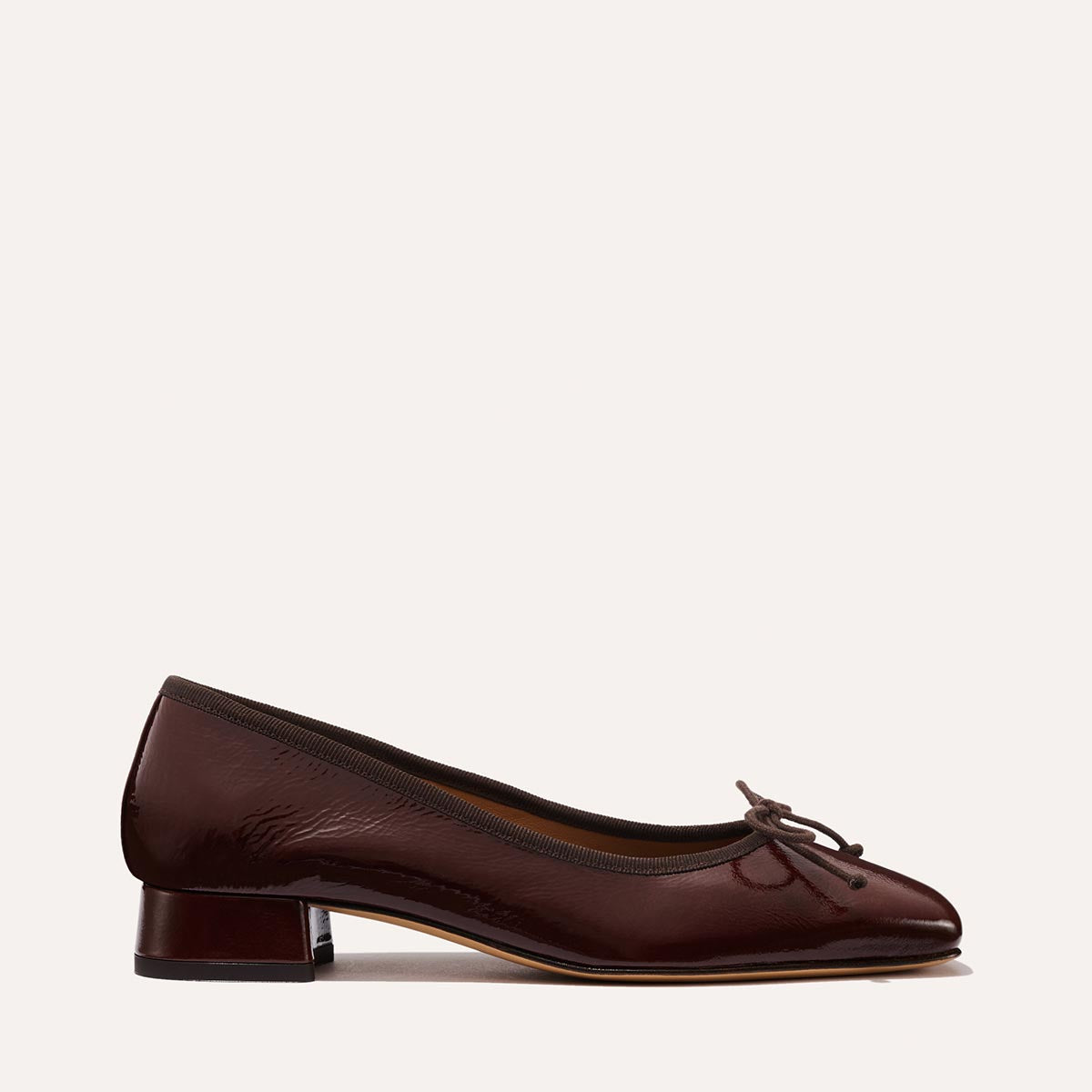 Margaux The Ada - Espresso Crinkle Patent