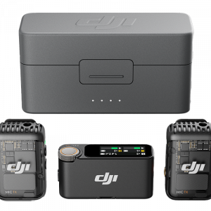 Drone Nerds DJI Mic 2 (2 TX + 1 RX + Charging Case) Wireless Microphone System (Open Box)
