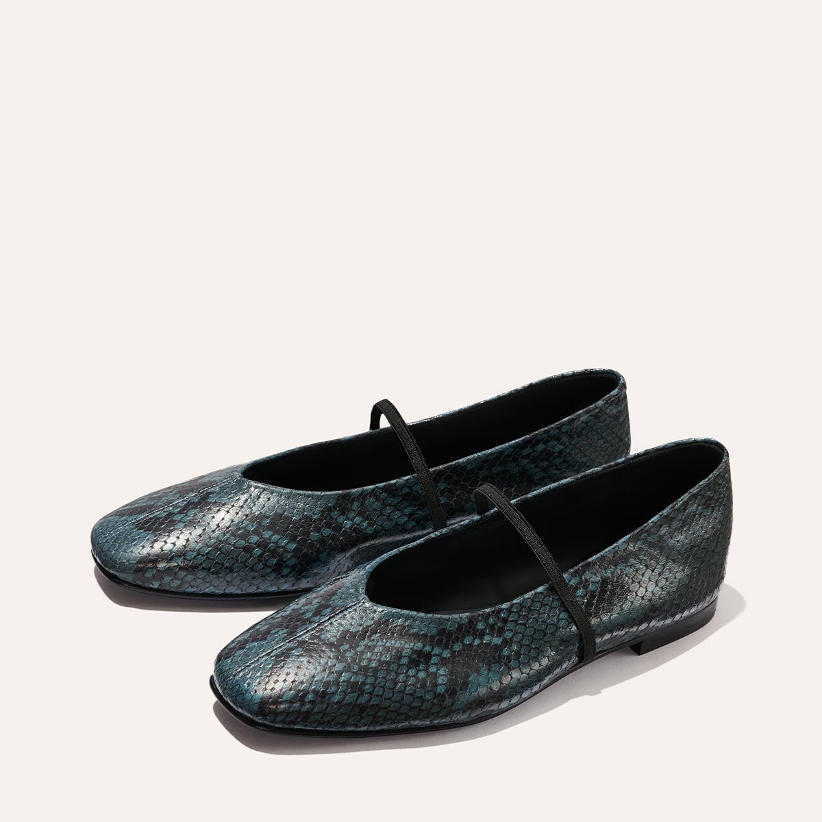 Margaux The Phoebe - Aqua Python Embossed