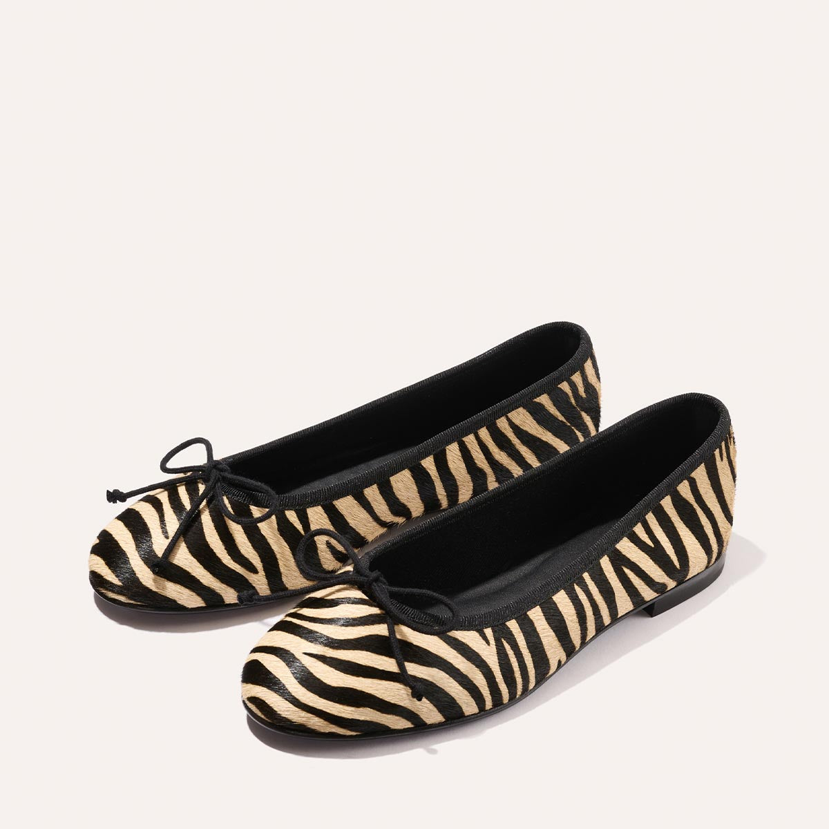 Margaux The Demi - Tan Zebra Haircalf