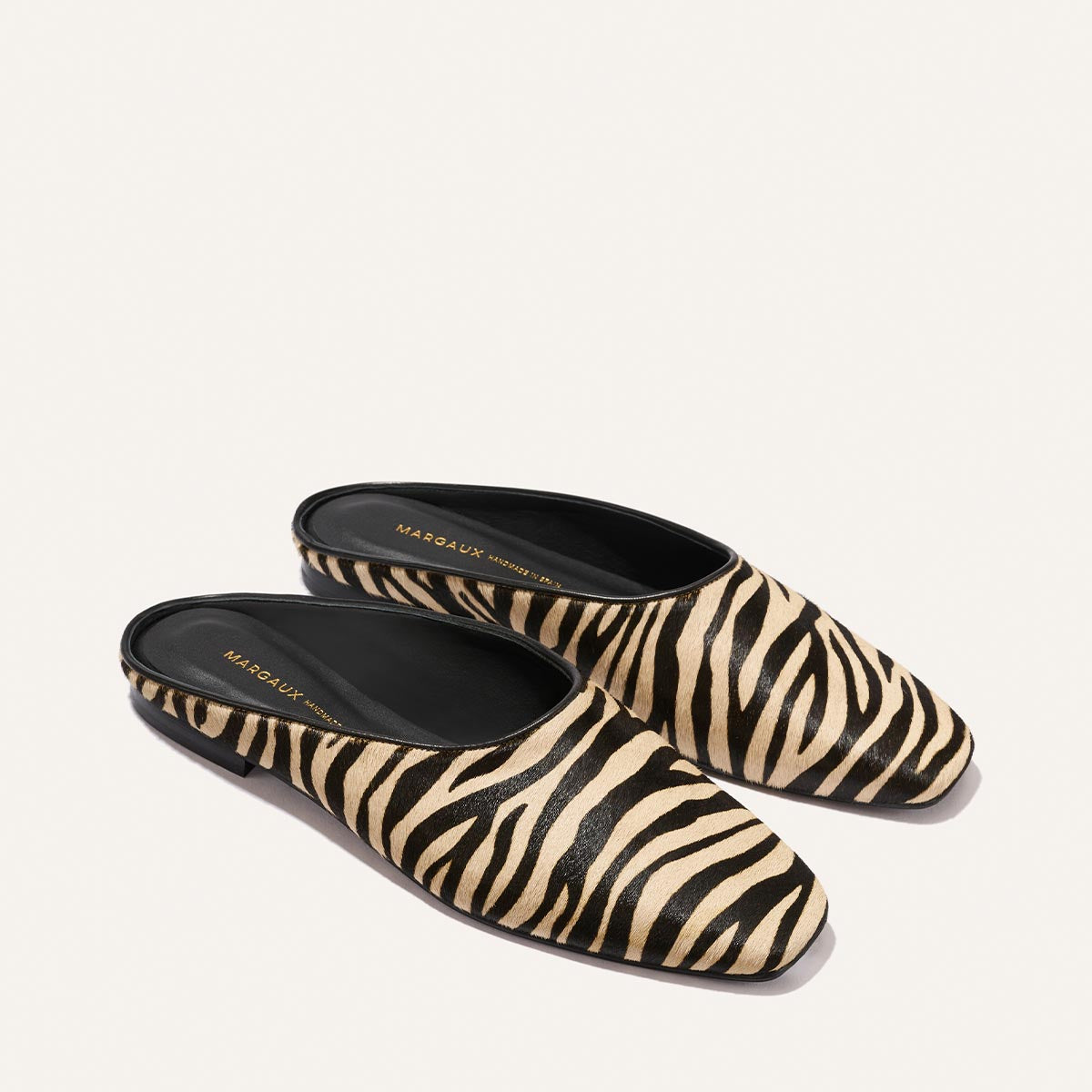 Margaux The Clara - Tan Zebra Haircalf