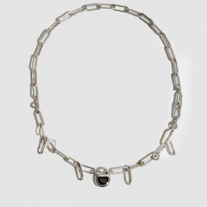 Lorenstewart Half Moon Shag Necklace