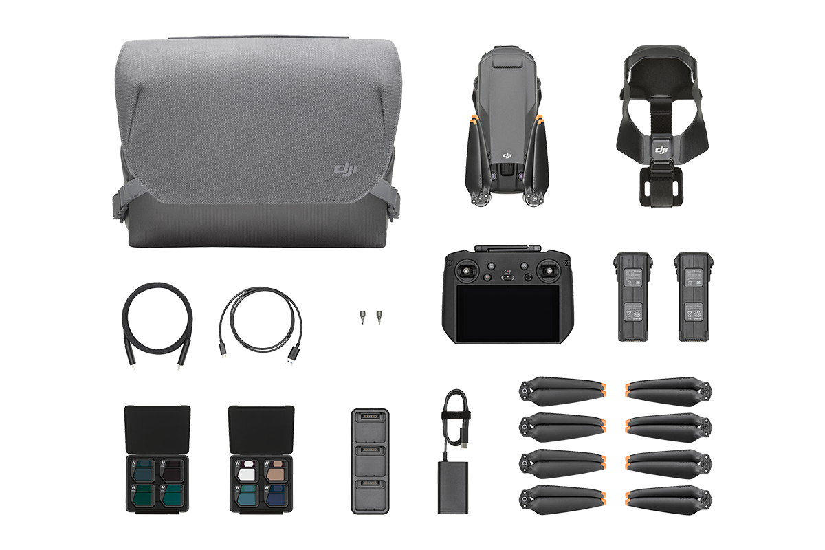 Drone Nerds DJI Mavic 3 Fly More Drone Combo Camera Drone Hasselblad Camera Extra Batteries (Open Box)