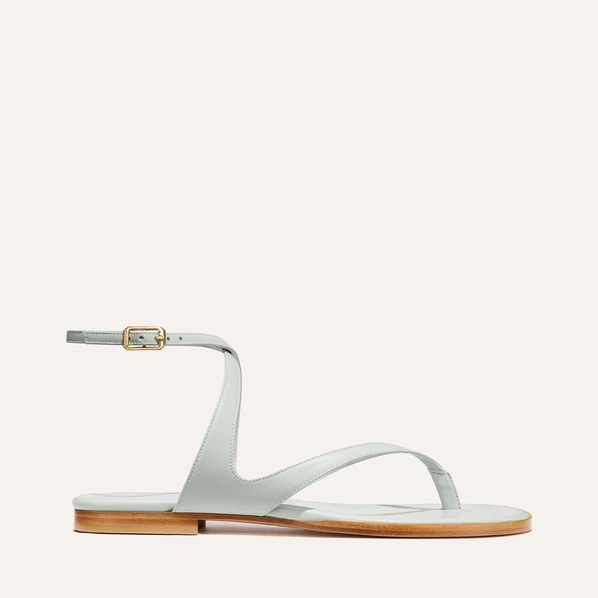 Margaux The Palermo Sandal - Sky Nappa