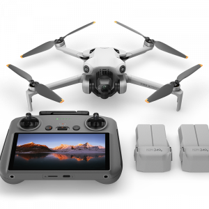 Drone Nerds DJI Mini 4 Pro Fly More Combo (DJI RC 2) Includes 3 Batteries and Shoulder Bag (Open Box)