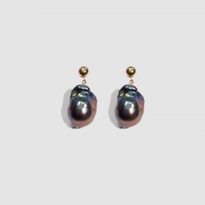 Lorenstewart Black Pearl Nymph Earrings