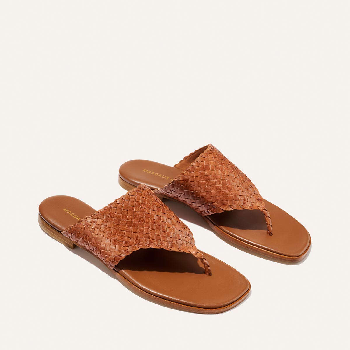 Margaux The Deia - Saddle Woven Leather