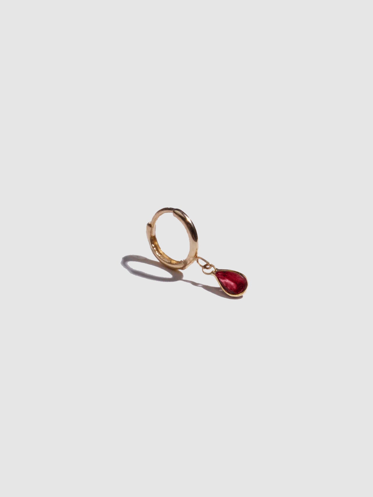 Lorenstewart Mini Gem Bezel Huggie