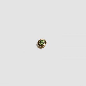 Lorenstewart Tourmaline Bezel Stud