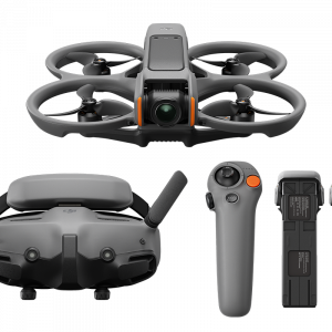 Drone Nerds DJI Avata 2 Fly More Combo FPV Drone - Includes 3 Batteries, Goggles 3, RC Motion 3 (Open