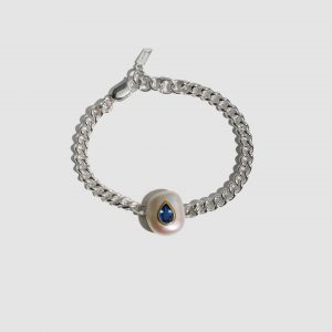 Lorenstewart Pearl Evil Eye Bracelet - Archival Collection