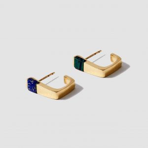 Lorenstewart Vermeil Geo Huggies - Archival Collection