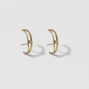Lorenstewart Diamond A-Frame Studs - Archival Collection