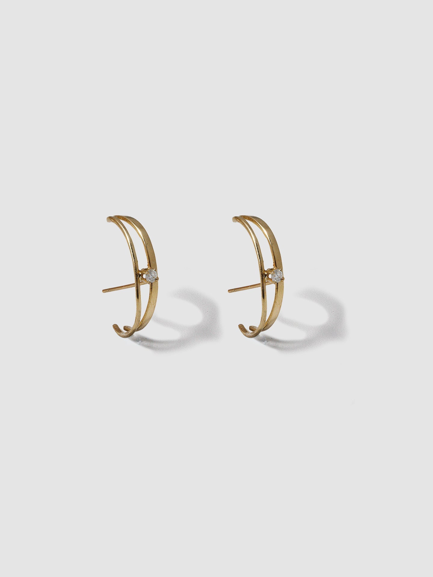 Lorenstewart Diamond A-Frame Studs - Archival Collection