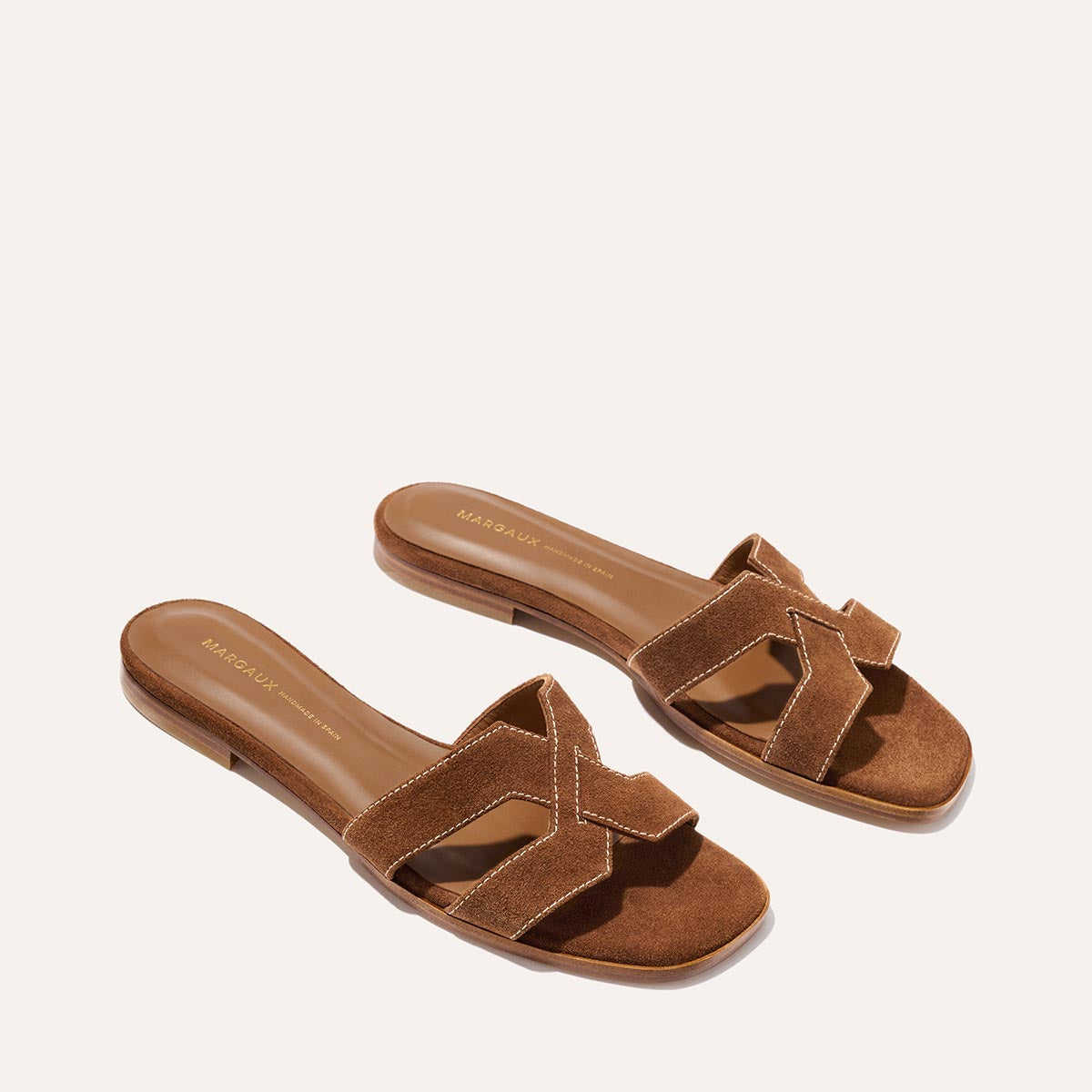Margaux The MX Sandal - Saddle Suede
