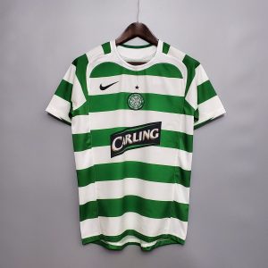 E Jerseys Retro Celtic Home Shirt 2005/06