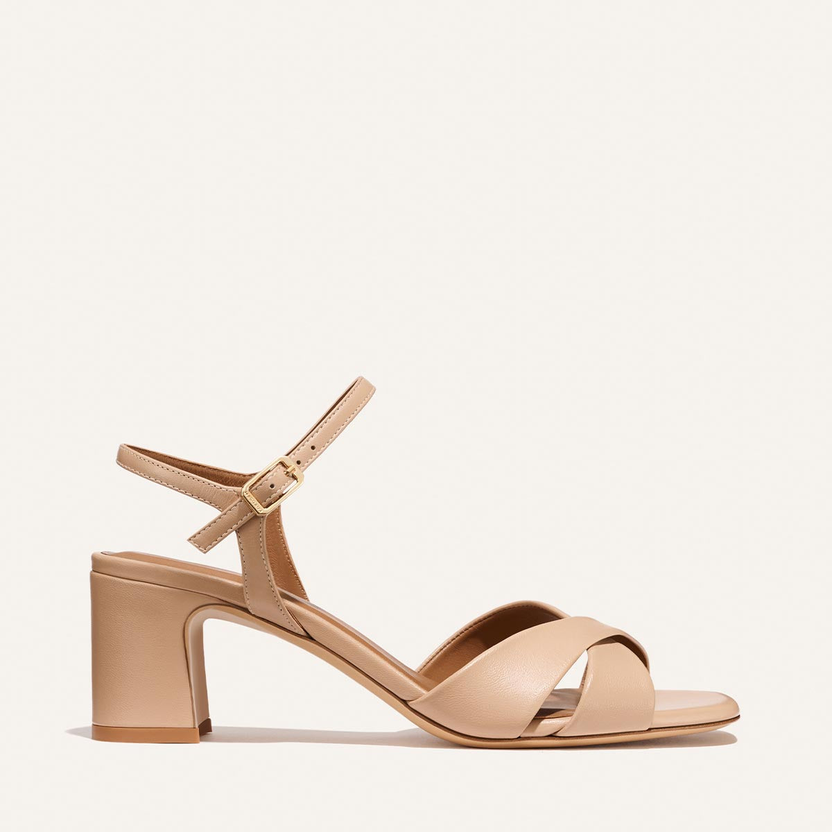 Margaux The Paloma Sandal - Dune Nappa