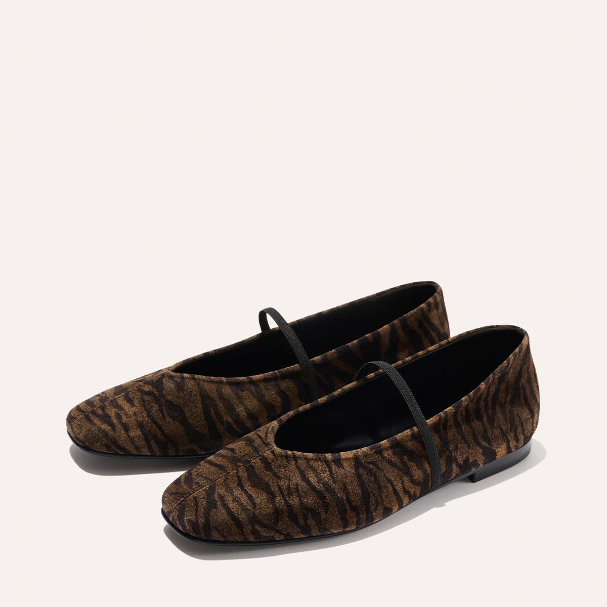 Margaux The Phoebe - Brown Zebra Suede