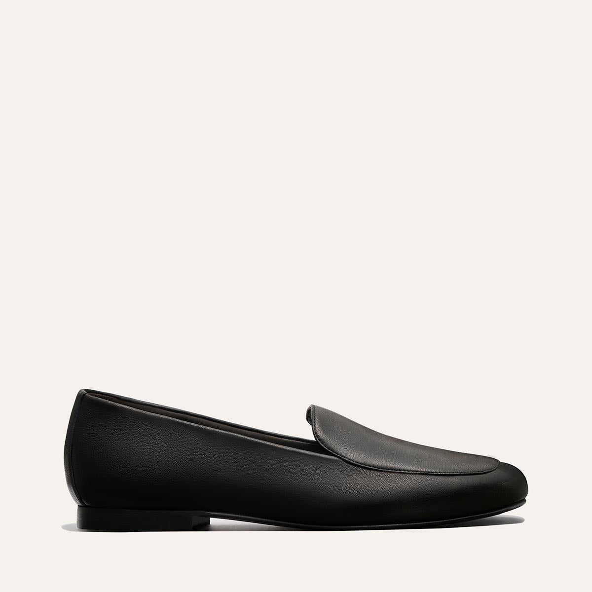 Margaux The James Loafer - Black Nappa