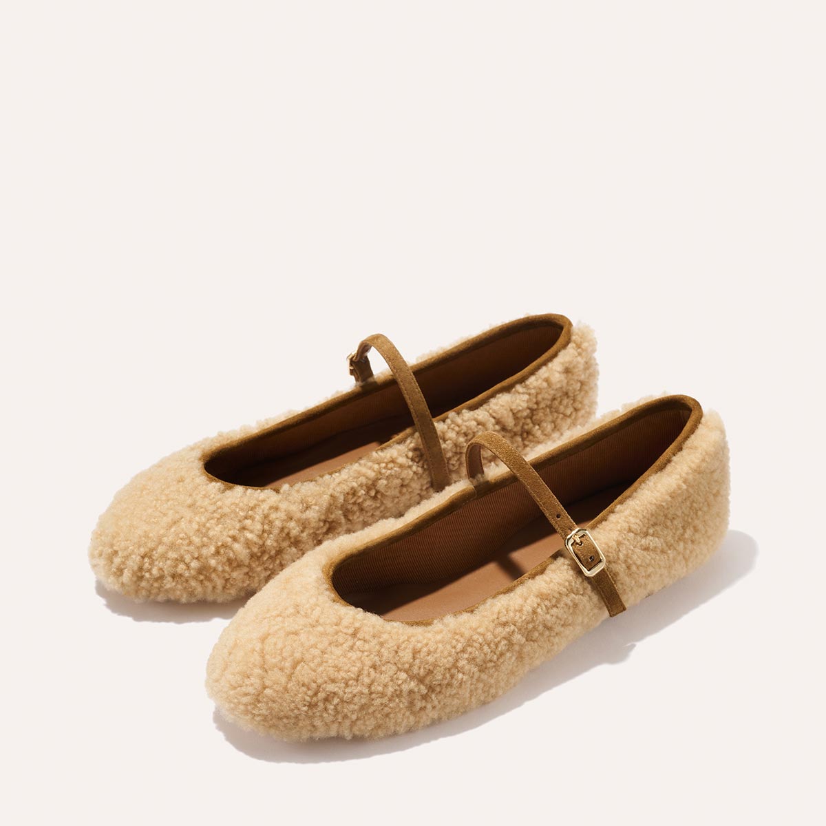 Margaux The Demi Jane - Tan Shearling