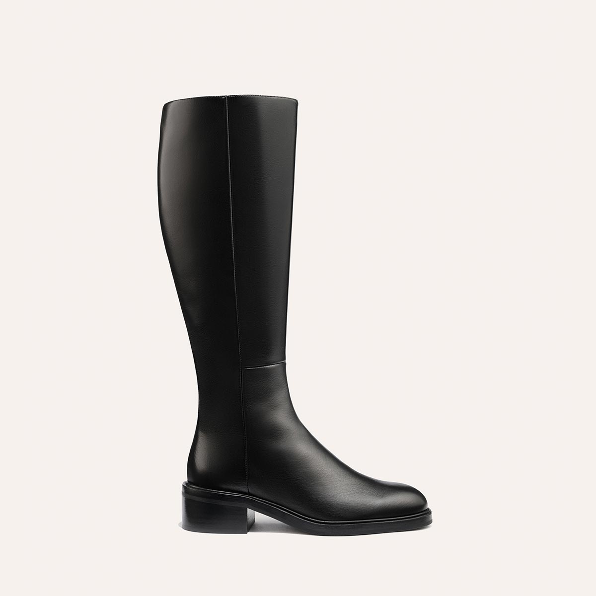 Margaux The City Boot - Black Calf