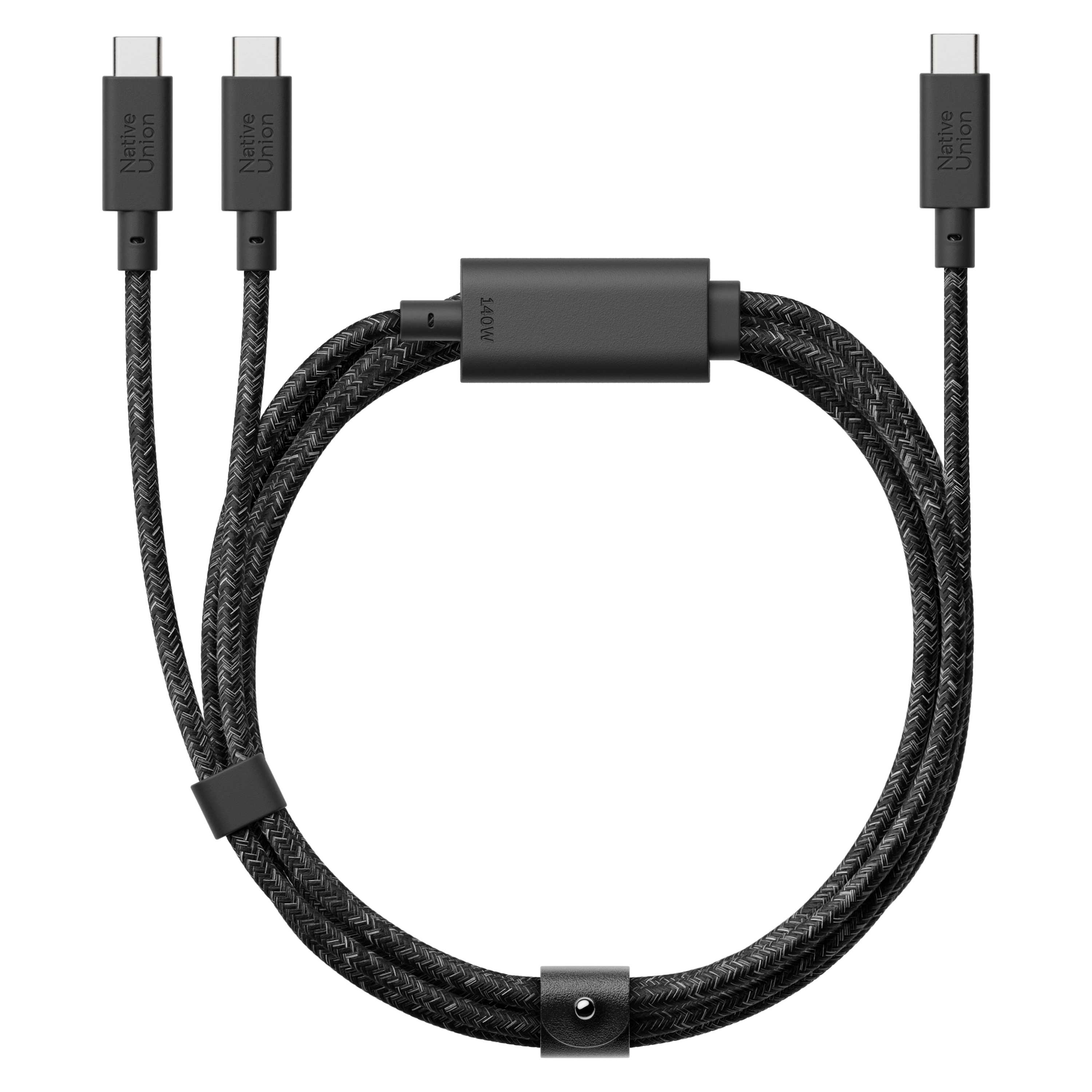 Native Union Belt Cable 2-in-1 USB-C to USB-C & USB-C Cable (140W)