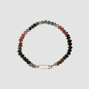 Lorenstewart Tourmaline Safety Pin Bracelet