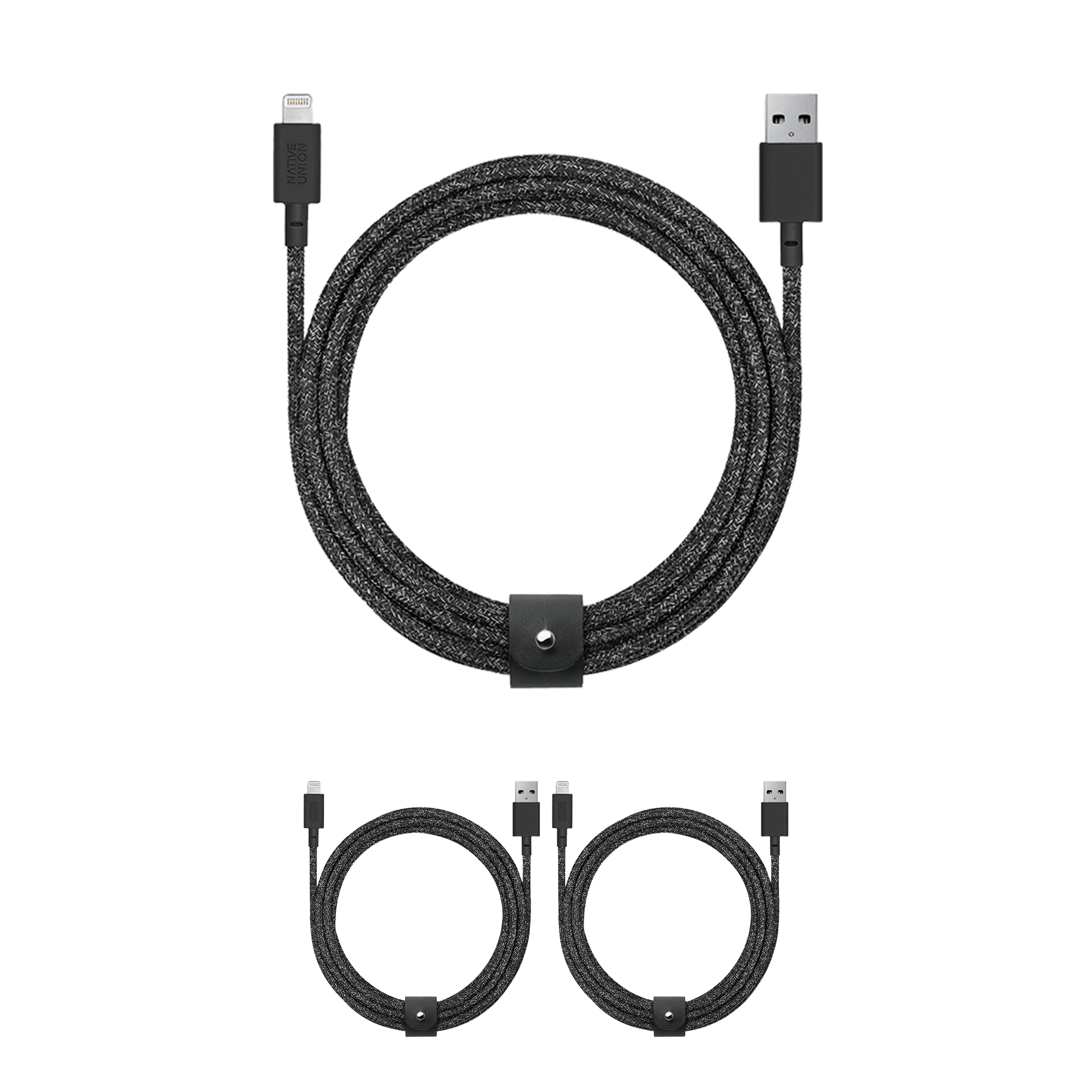 Native Union 3-Pack Belt Cable XL (USB-A to Lightning)