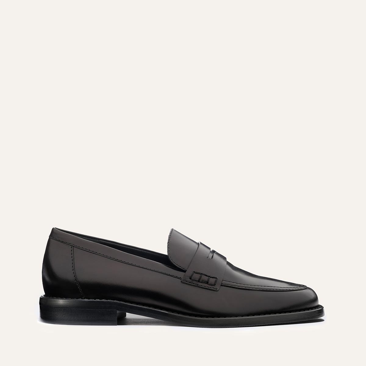 Margaux The Marlowe Loafer - Black Calf