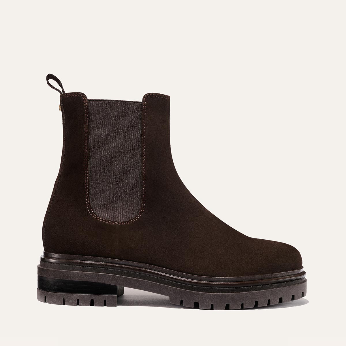 Margaux The West Chelsea Boot - Cocoa Suede