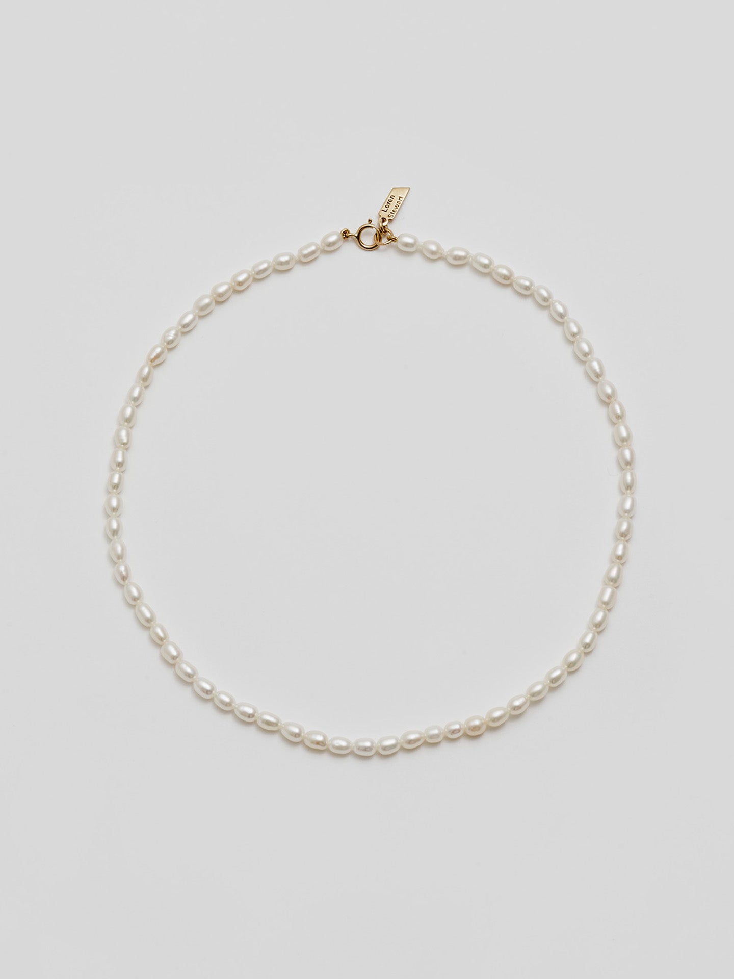 Lorenstewart Rice Pearl Choker