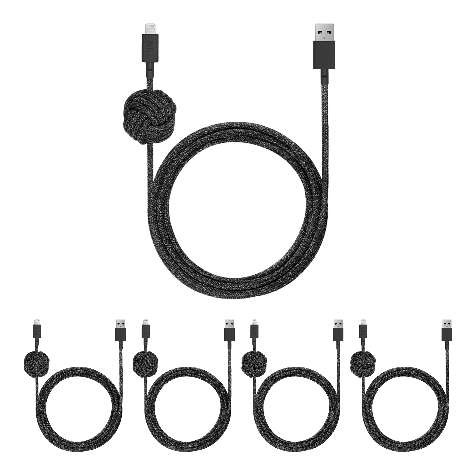 Native Union 5-Pack Night Cable (USB-A to Lightning)