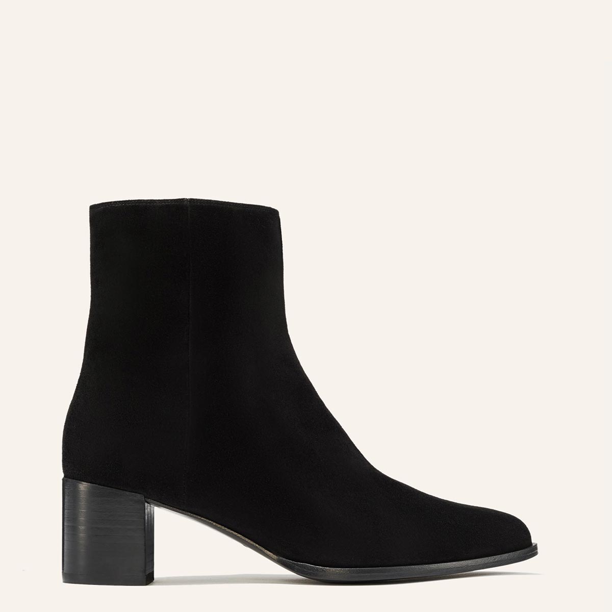 Margaux The Downtown Boot - Black Suede