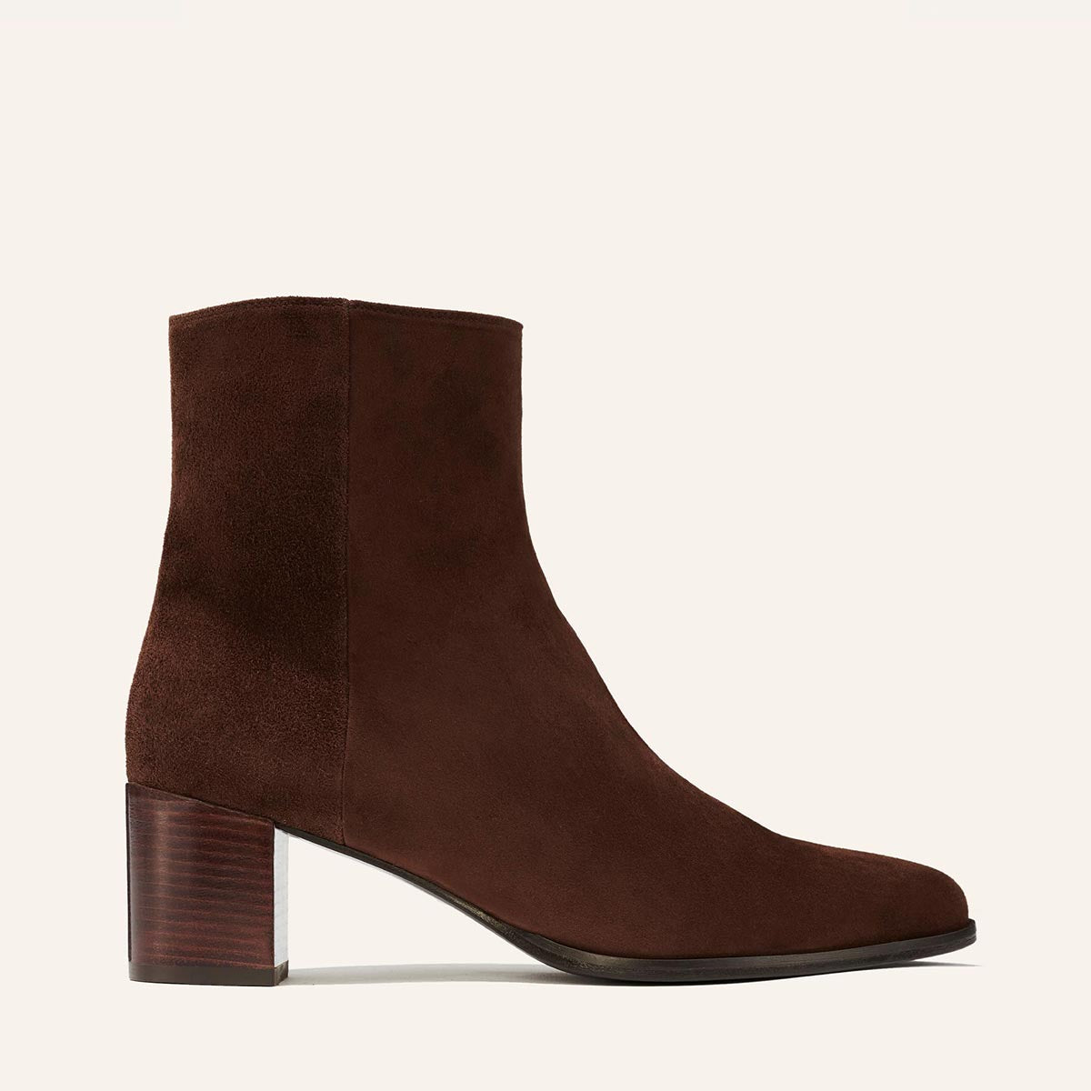 Margaux The Downtown Boot - Chocolate Suede